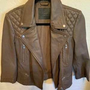All Saints Leather Jacket